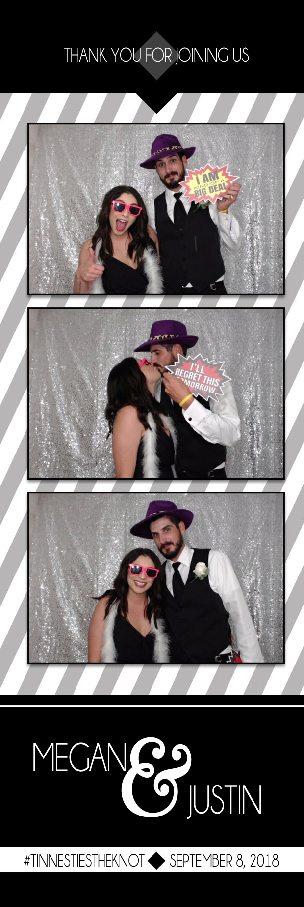 Megan and Justin's Wedding | View more photos from the event at gallery.photoboothbillings.com/u/PhotoBoothBillings/Megan-and-Justins-Wedding